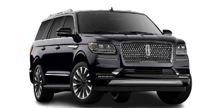 "Lincoln Navigator luxury SUV for Toronto limo services, airport transfers, corporate travel, and weddings. Book now for a premium, comfortable ride."