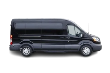 2025 Ford Transit Van for Toronto fleet services, cargo transport, and passenger shuttle services. Book now for customizable configurations and powerful performance."