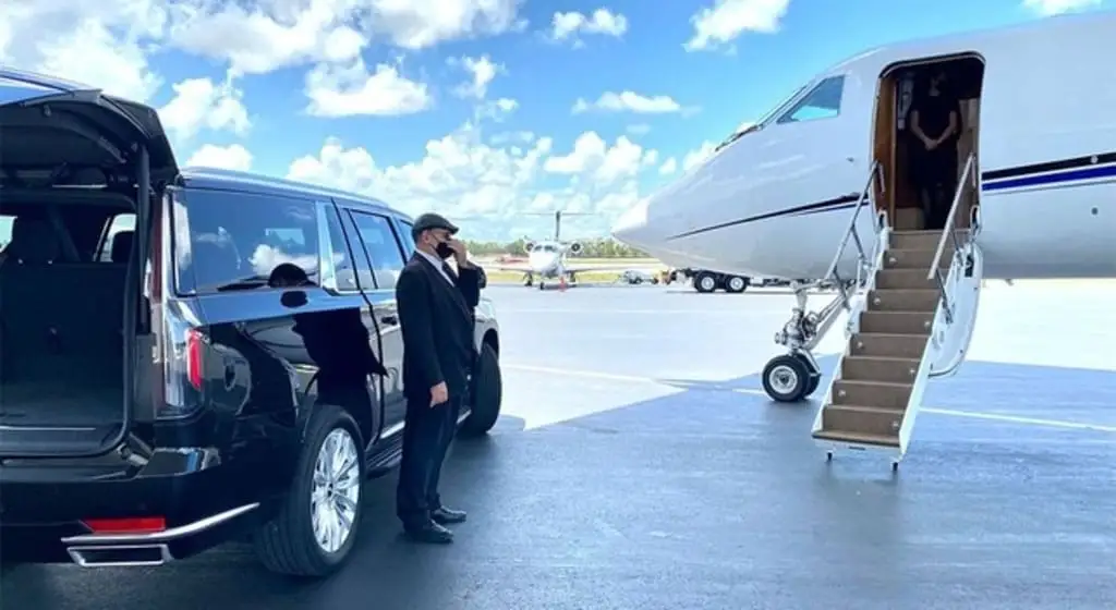 Friendly Buffalo Airport Limo Chauffeur Team ready for customer pickup