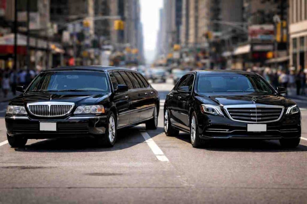 Stretch Limo vs Luxury Sedan